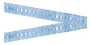 Guirlanda decorativa azul claro (1und)