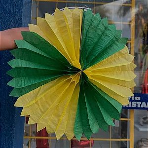 Leque decorativo brasil (1 und)