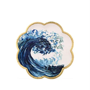 Prato raso ocean blue (6und)
