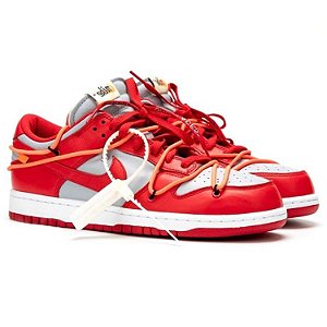 NIKE x OFF-WHITE - Dunk Low "University Red"