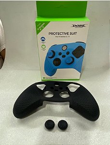 Kit de silicone c/par de grip p/ controle series (preto)