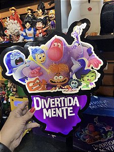Luminária Divertidamente de parede
