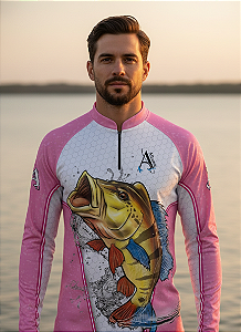 Camisa de Pesca UV50+ Tucunaré Force Sunset