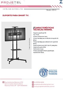 SUPORTE PARA SMART TV STS 01
