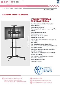 SUPORTE PARA TELEVISOR STS 02