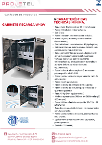 Gabinete Recarga W40V