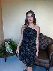 VESTIDO CHAMPAGNE ANIMALE