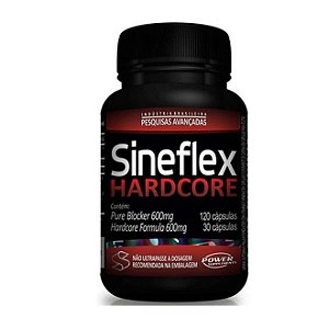 SINEFLEX HARDCORE 120 CAPS - POWER SUPPLEMENTS