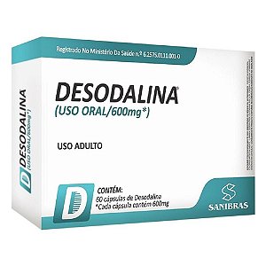 DESODALINA 60 CAPS - POWER SUPPLEMENTS