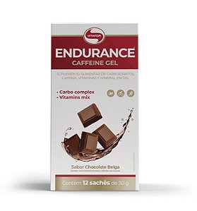 END CAFFEINE GEL 12 SACHES DE 30g MOCHA - VITAFOR