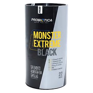 MONSTER EXTREME BLACK 22 PACKS - PROBIOTICA