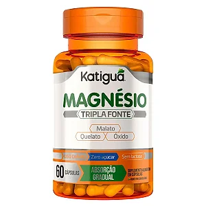 MAGNESIO 500MG 60CAPS - KATIGUA