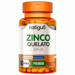 ZINCO QUELATO 60CAPS - KATIGUA