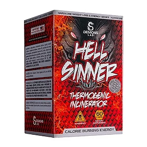 HELL SINNER TERMOGENIC 60 CAPS - DEMONS LAB