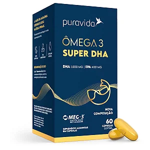 OMEGA SUPER DHA BIG - PURAVIDA