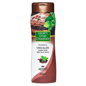 SABONETE FEM CHOCOLATE E MENTA 200ml Apinil