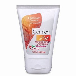 COMFORT LUB MORANGO COM CHAMPAGNE 120g