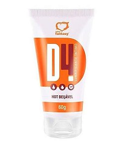 D4 GEL HOT LUBRIFICANTE ÍNTIMO 60g