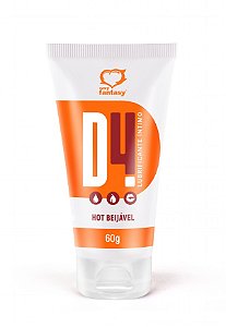 D4 GEL HOT LUBRIFICANTE ÍNTIMO 60g