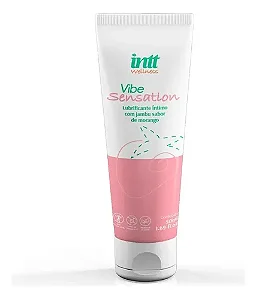 VIBE SENSATION com jambu sabor morango lubrificante íntimo 50ml