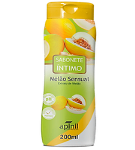 SABONETE FEM MELÃO SENSUAL 200ml Apinil