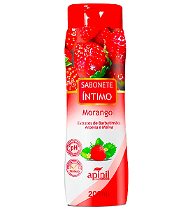SABONETE FEM MORANGO 200ml Apinil