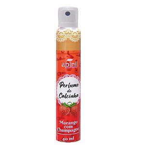 MORANGO COM CHAMPANHE PERFUME DE CALCINHA 40ml Apinil