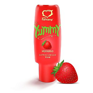 GEL YUMMY MORANGO 15ml