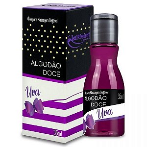 UVA ÓLEO BEIJÁVEL ALGODÃO DOCE 35ml