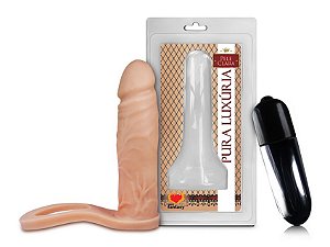 Anel Companheiro com Cápsula Vibratória 12,4cm x 3cm - AC006