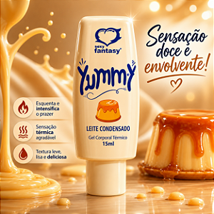 GEL YUMMY LEITE CONDENSADO 15ml