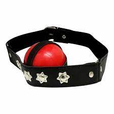 MORDAÇA BOLA  VERMELHO