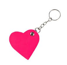 CHAVEIRO CORAÇÃO - ROSA