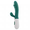 SIME 2 VIBRADOR DE PONTO G e CLITÓRES COM 10x VIBRAÇÃO COR VERDE - 7273