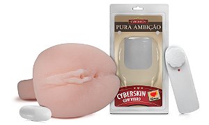 Vagina Realistica em Cyber Skin com Vibro Bullet - 108
