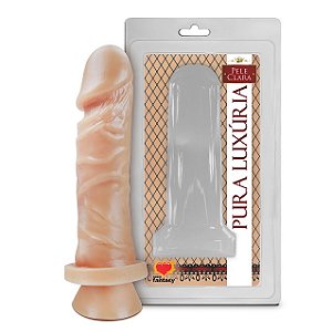 Pênis Realístico Com Ventosa 15,3cm - PV001