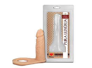 Pênis Realístico com Anel Companheiro 10,4cm x 2,8cm - AC001