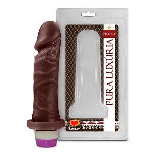 Pênis Realístico com Vibro 15,3cm - PCN008