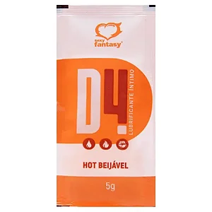 SACHÊ D4 HOT LUBRIFICANTE 5g