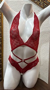 CONJUNTO SANTA - VERMELHO BORDÔ
