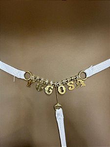 FIO FRASE FOGOSA - BRANCO