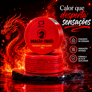 DRAGÃO CHINÊS POMADA EXCITANTE UNISSEX 7,5g