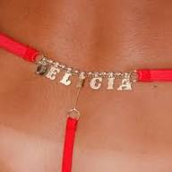 FIO FRASE DELICIA - VERMELHO