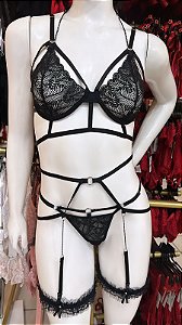 CONJUNTO KALIGIA - PRETO