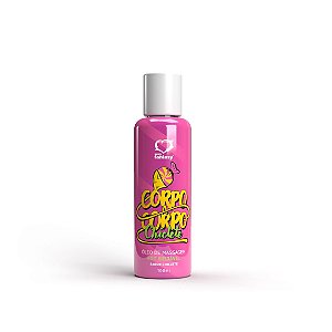 CORPO A CORPO Óleo de Massagem Hot Beijável sabor Chiclete 100ml