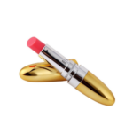 VIBRADOR BATOM DOURADO METALIZADO - MBA1301