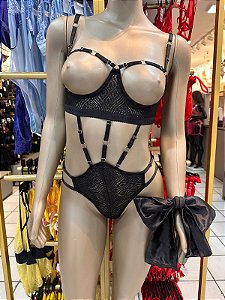 PENELOPE BODY + VENDA/ALGEMA - PRETO