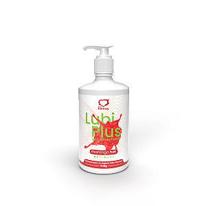 LUBI PLUS Gel Umectante Hot Sabor Morango 500g