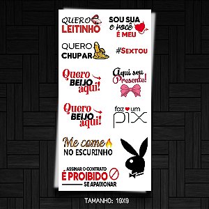 TATUAGEM ADESIVA TEMPORARIA - 889091