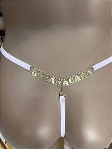 FIO FRASE GOZANACARA - BRANCO